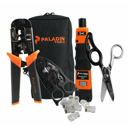 PALADIN TOOLS Tool Kit-Datacomm Pro Starter PA4908